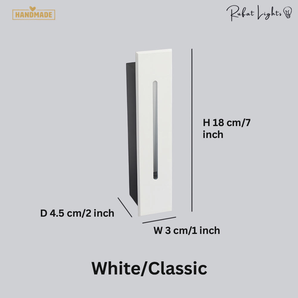 Recessed LED Corner Wall Light