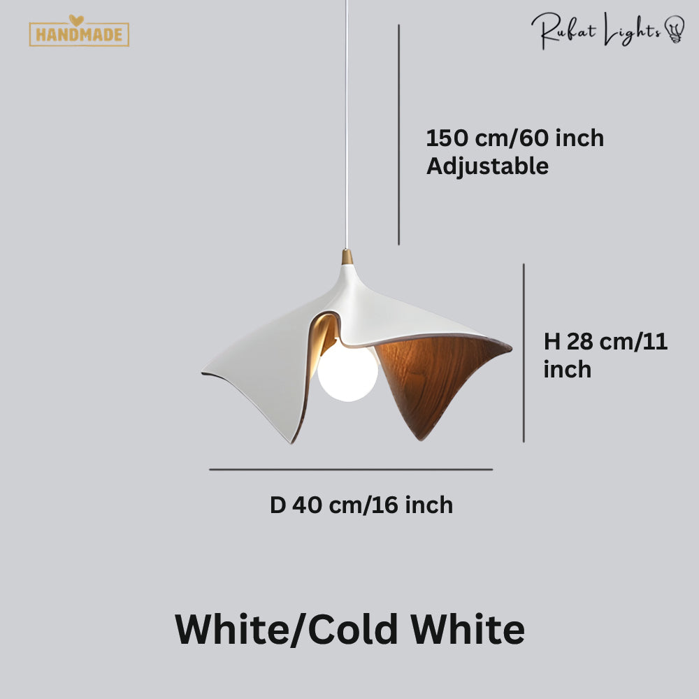 Vintage Wood Grain Ceiling Pendant Lamps