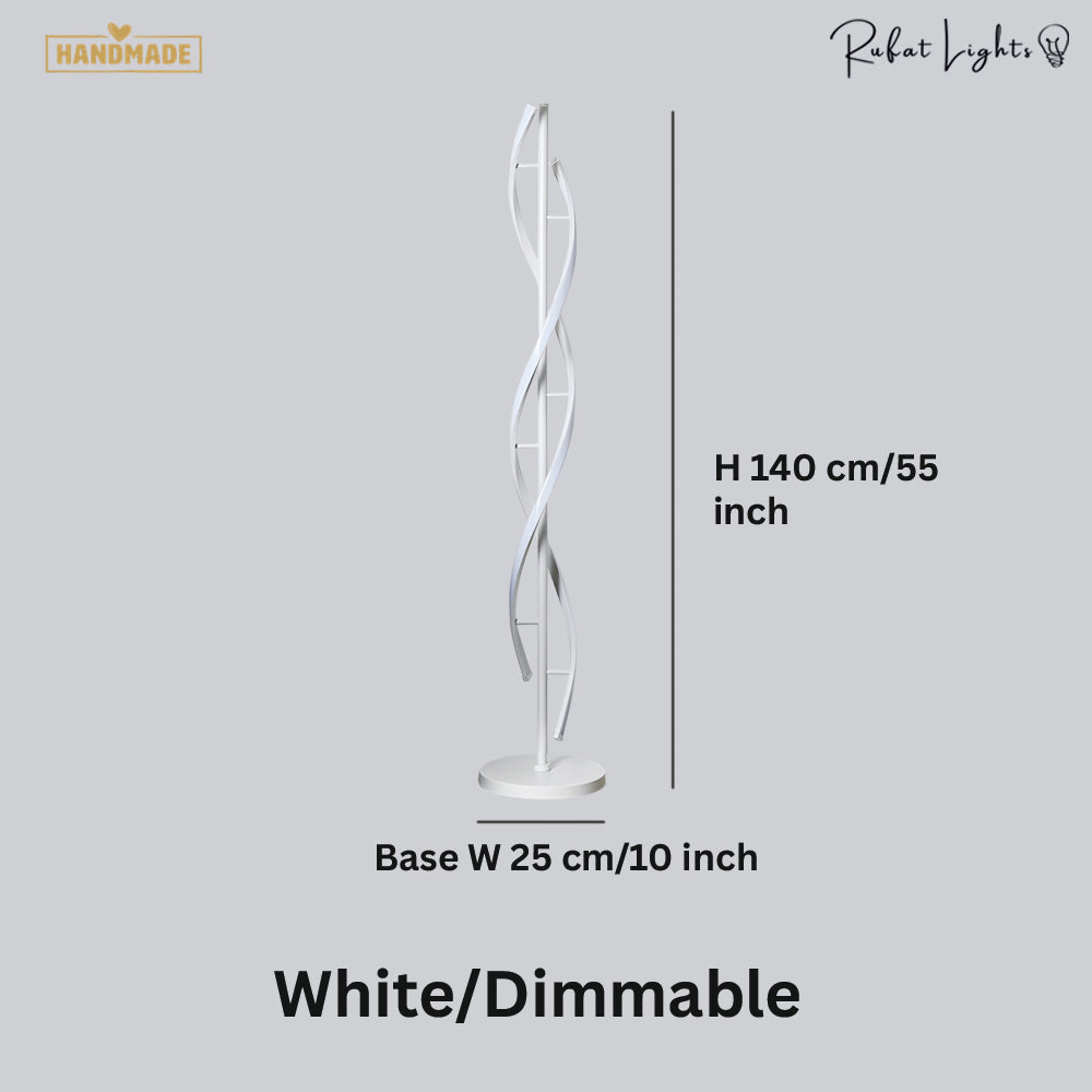 Minimalist Spiral Lamp Stand Light Floor Lamp