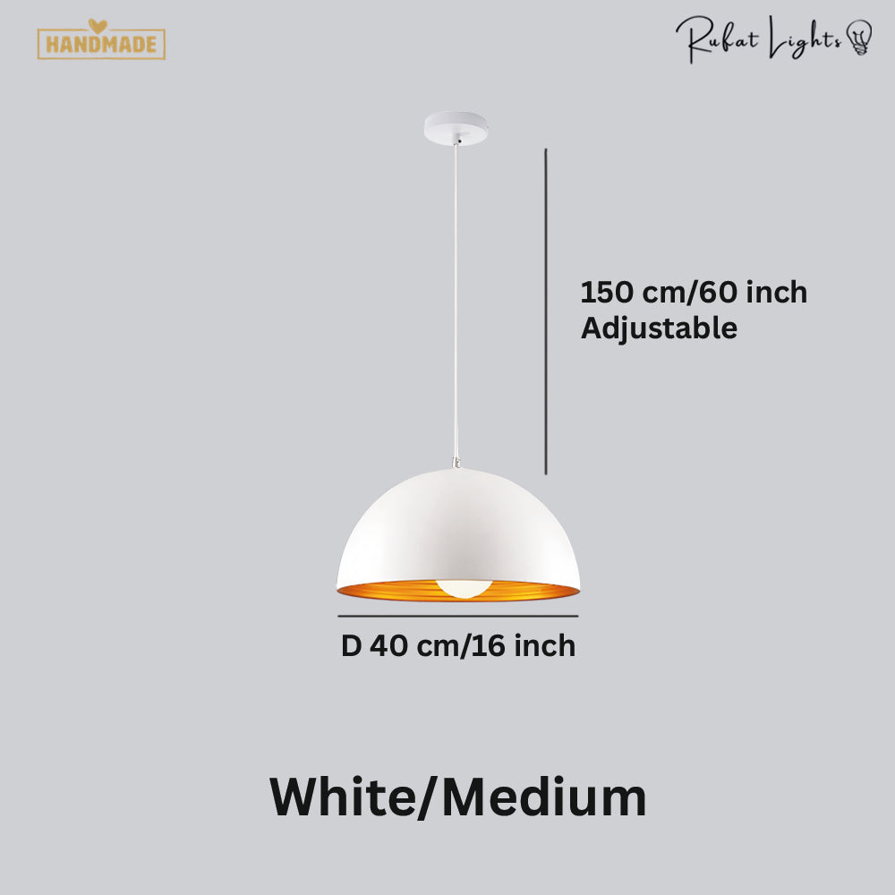 Nordic Vintage Dome Pendant Light