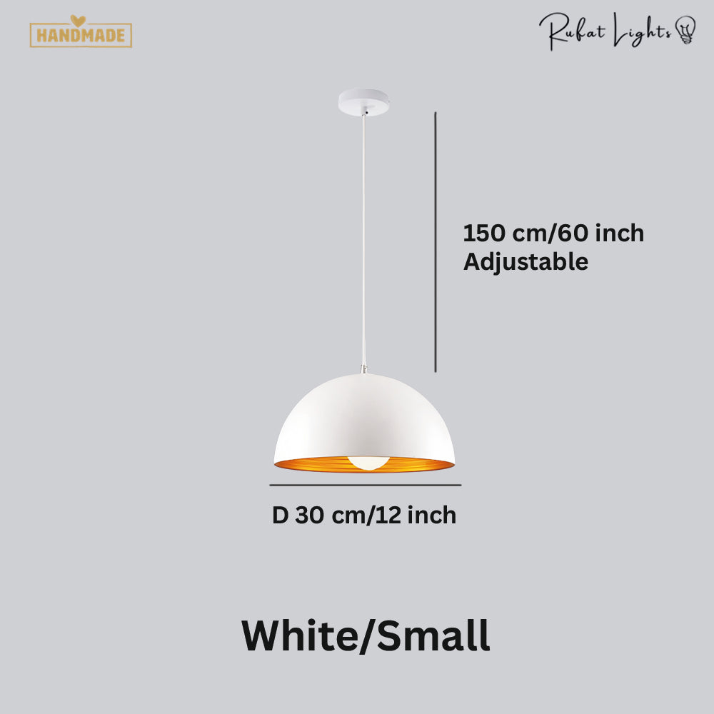Nordic Vintage Dome Pendant Light