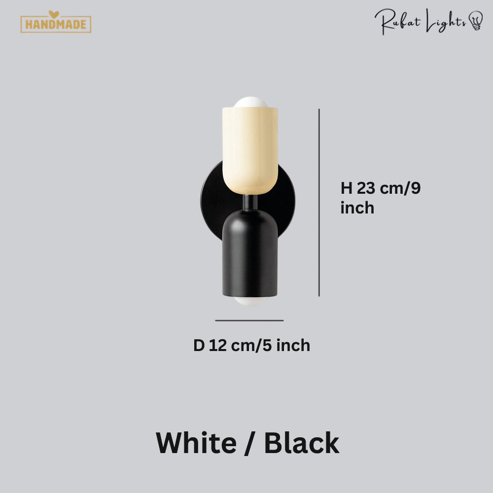 Cream Double Head LED Wall Lamps