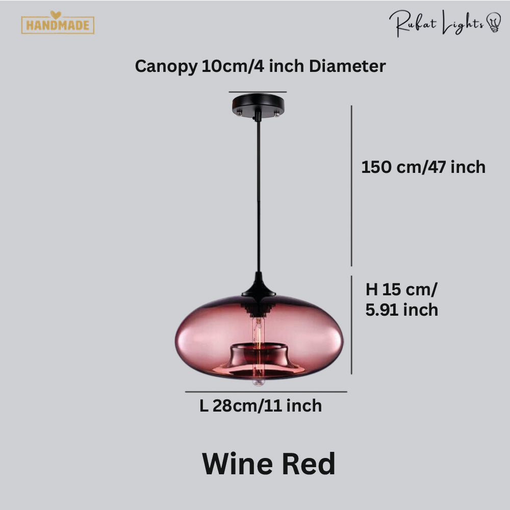 Chandelier Kúla Glass Ball - Pendant Light