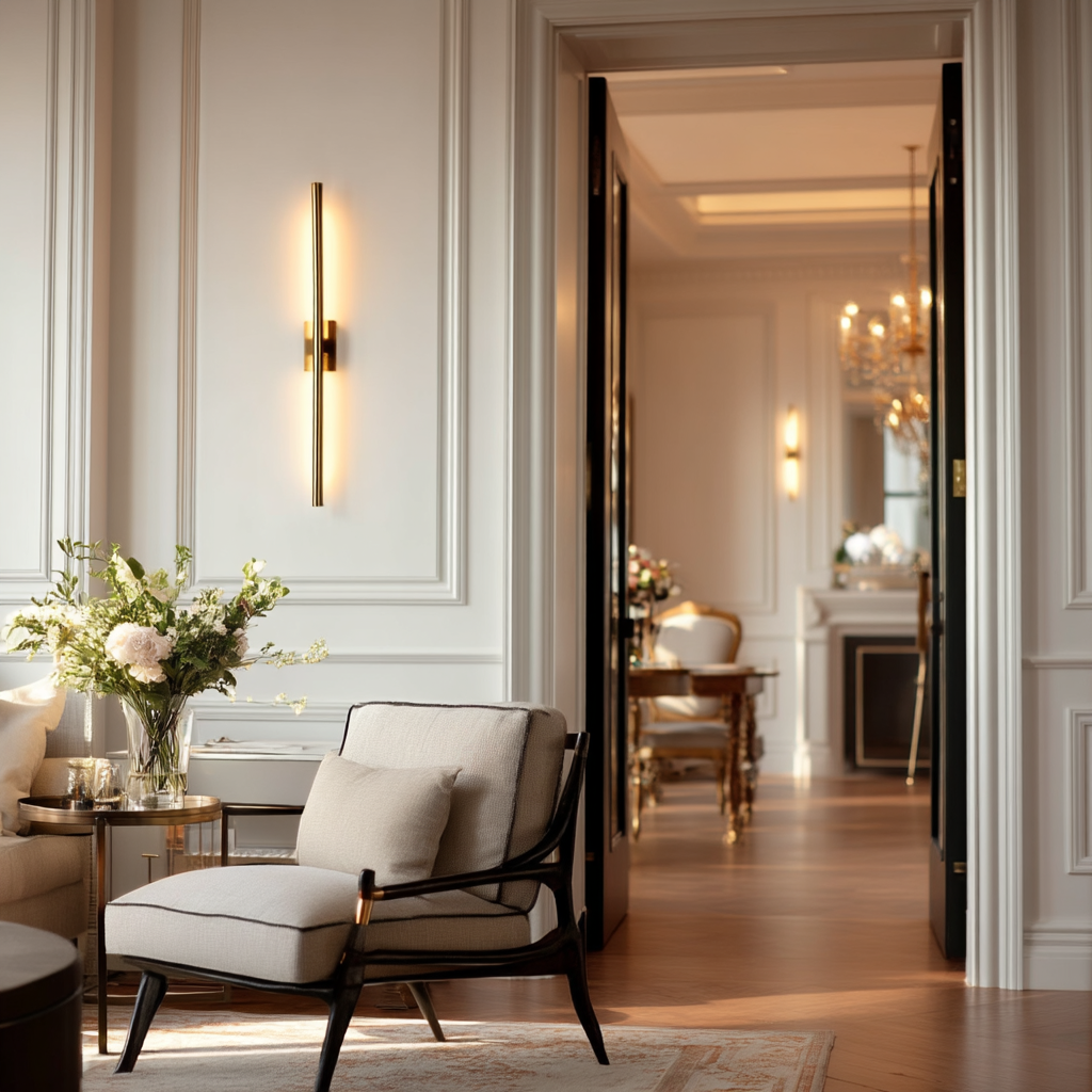 Minimalist Nordic Linear Wall Lamp