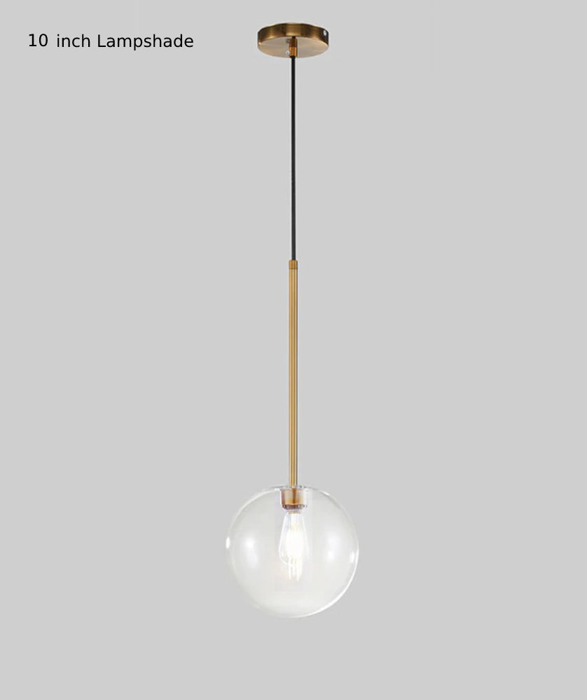 Gradient Glass Ball Pendant Lights