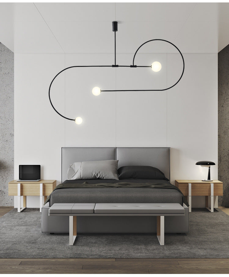 Nordic Geometric Luminaire Design Line