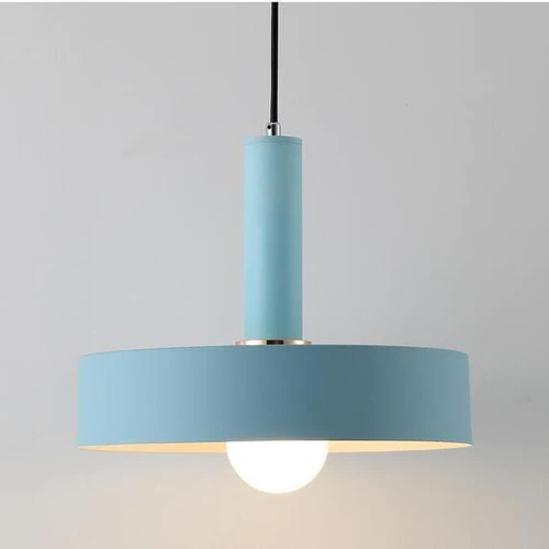 Iron Macaron Colored Pendant Lights