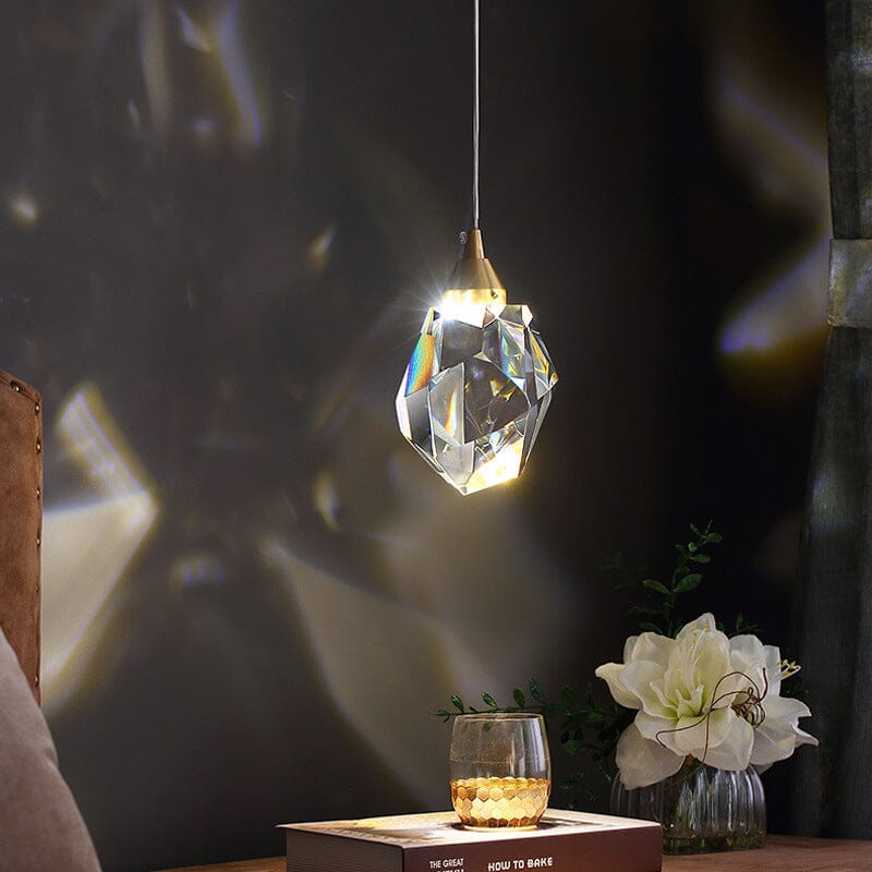 Nordic Crystal Diamond Glass Pendant Light