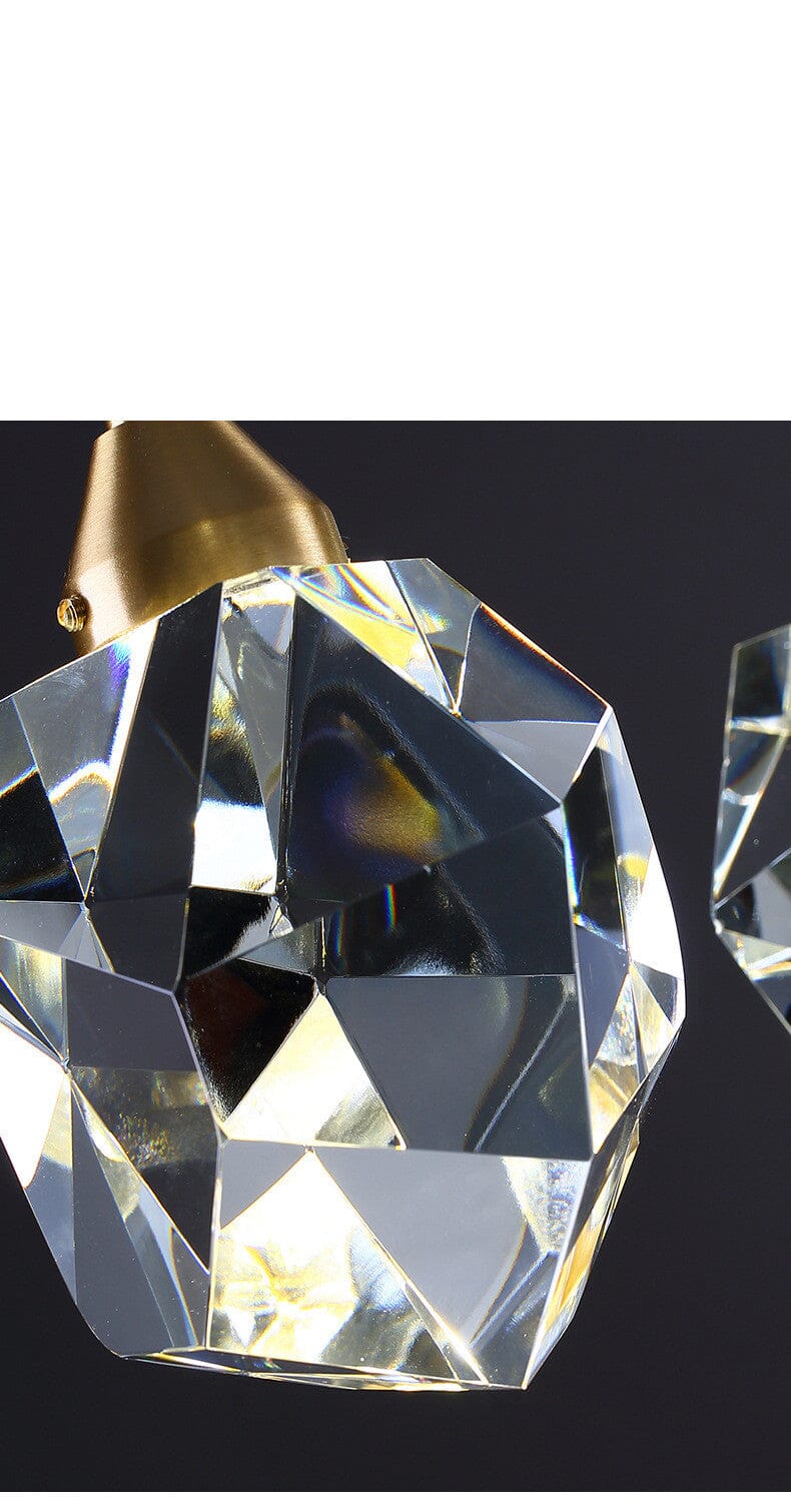 Nordic Crystal Diamond Glass Pendant Light