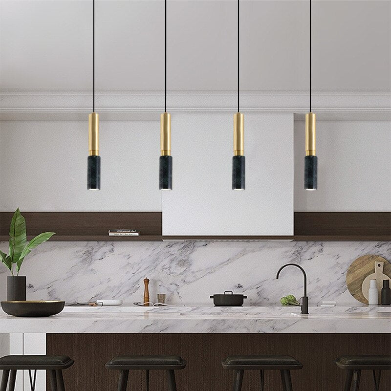 Modern Bar Marble Design Pendant Lamp