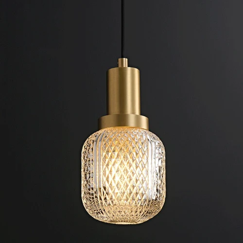 Contemporary LED Glass Pendant Light