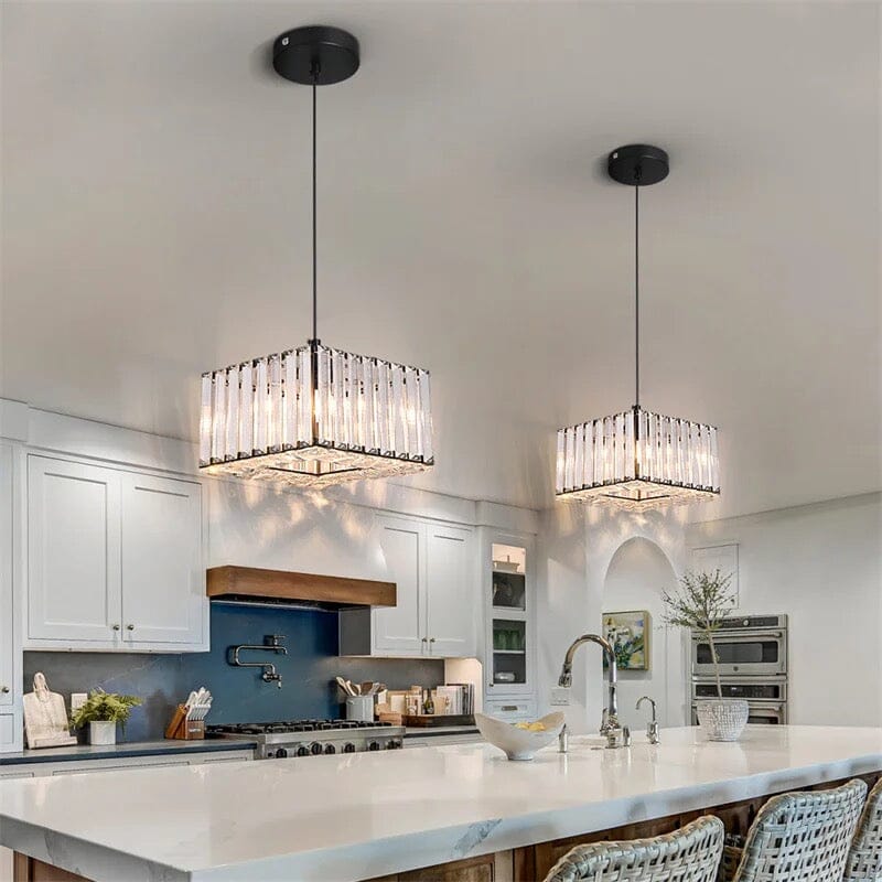 Nordic Luxury K9 Crystal Chandelier Lamps