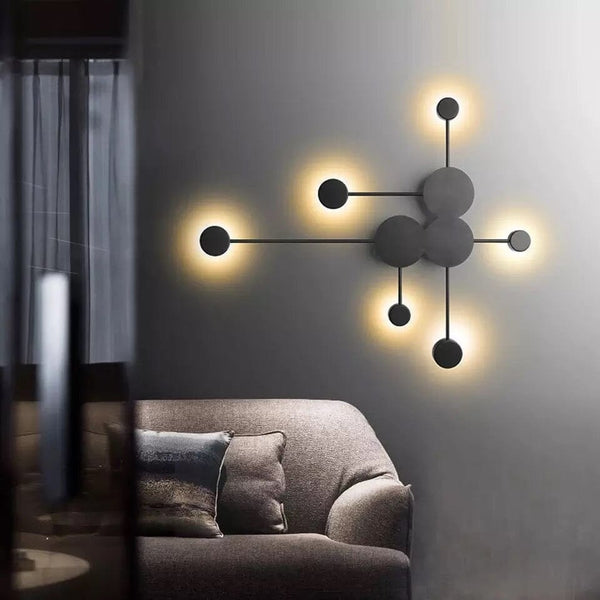 Nordic Minimalism 360 Rotation Long Wall Light