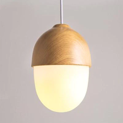 Glass Acorn Moon Pendant Lights