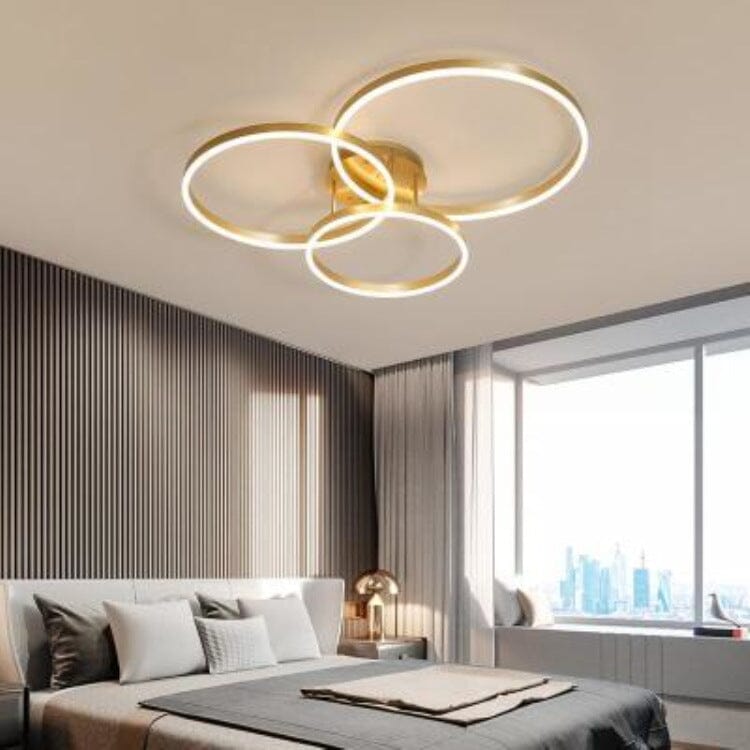 Nordic Round Circle Ring LED Chandeliers