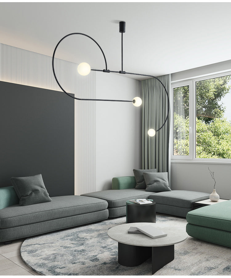 Nordic Geometric Luminaire Design Line