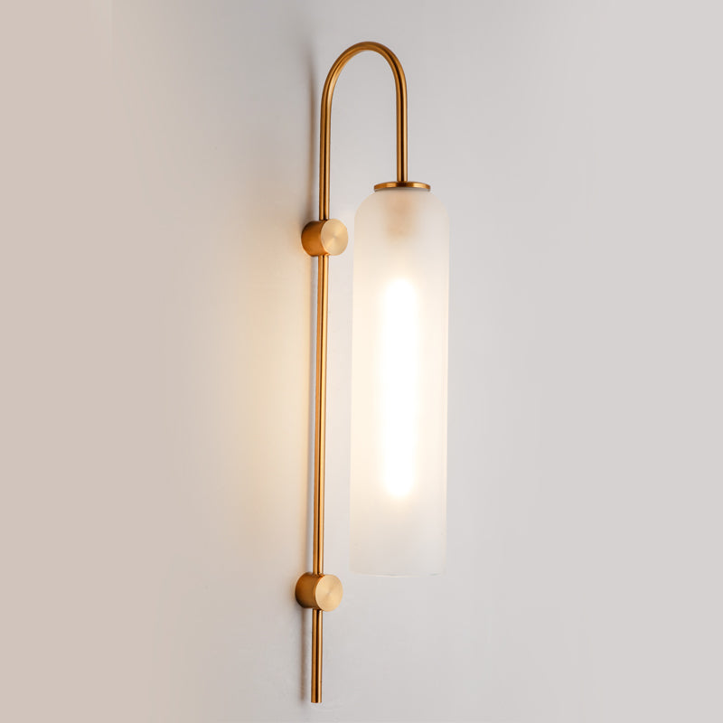 Nordic Sconce with Flute Glass Shade Pendent Lamp