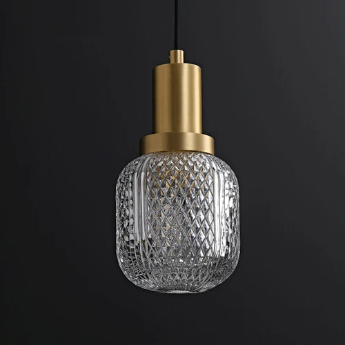 Contemporary LED Glass Pendant Light