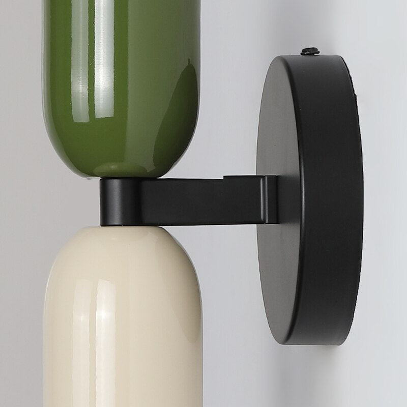 Cream Double Head LED Wall Lamps