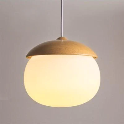 Glass Acorn Moon Pendant Lights