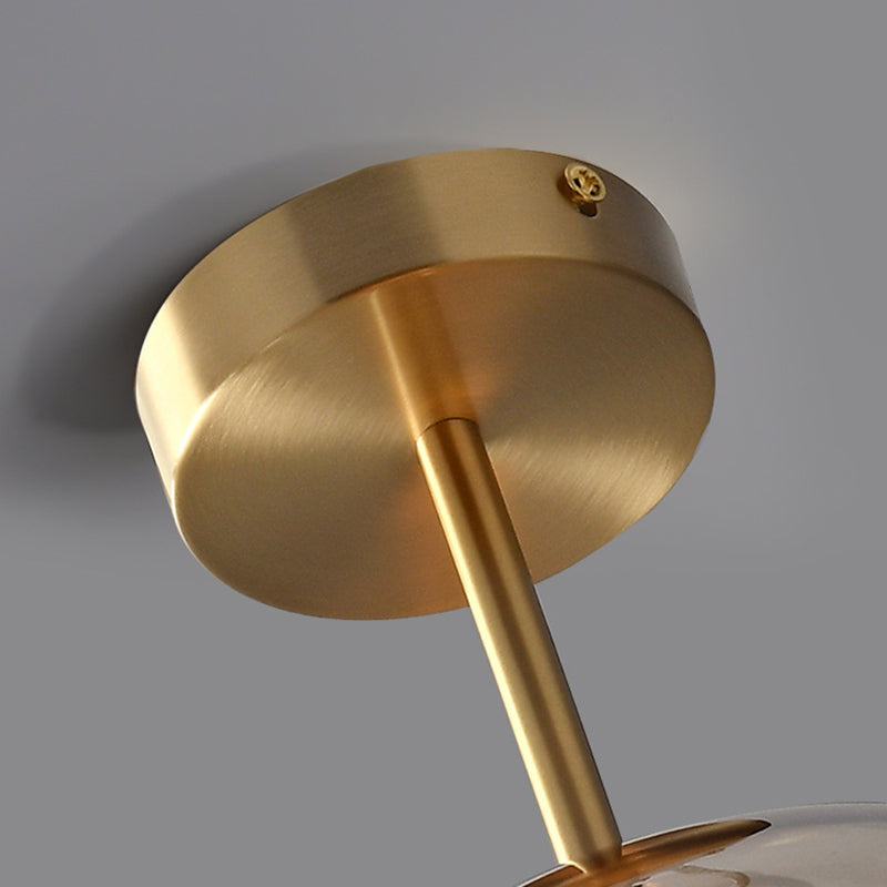 Modern Nordic Minimalist Dome Glass Ceiling Light