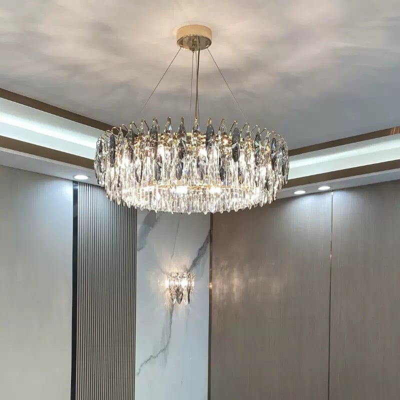 Modern Crown Light Luxury Crystal Chandelier