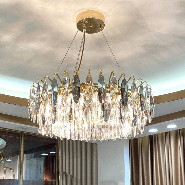 Modern Crown Light Luxury Crystal Chandelier