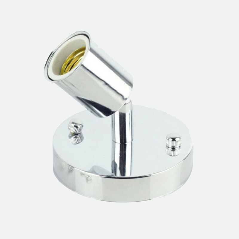 Antique Metal E27 Lamp Socket Holder
