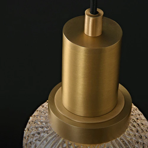 Contemporary LED Glass Pendant Light