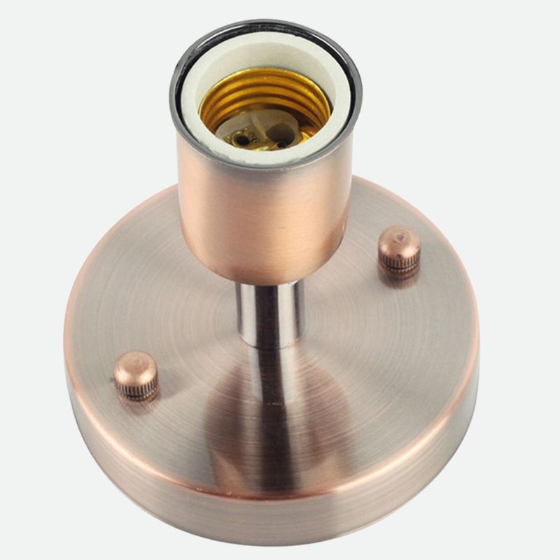 Antique Metal E27 Lamp Socket Holder