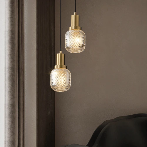 Contemporary LED Glass Pendant Light