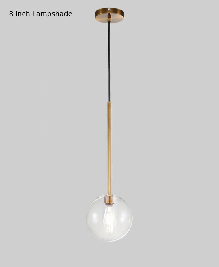 Gradient Glass Ball Pendant Lights