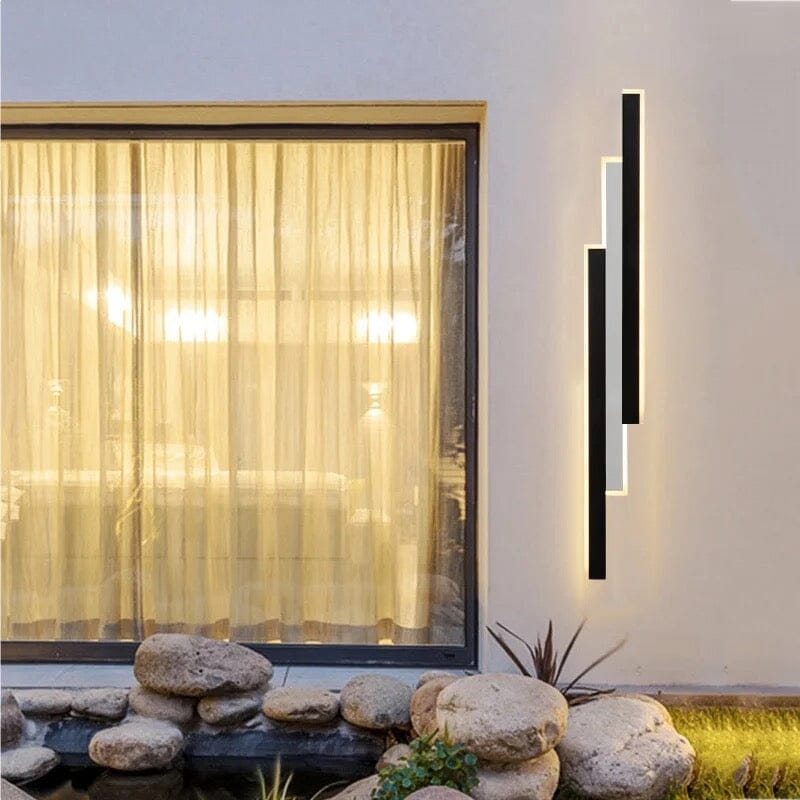 Outdoor Waterproof Long Strip Garden Wall Light