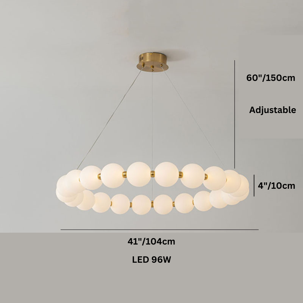 Luxury cream style chandelier