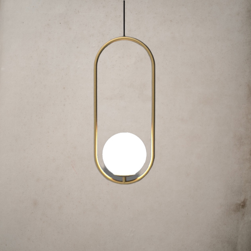 Opulent LED Luxury Glass Pendant Light