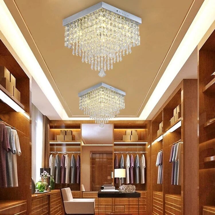 Modern Ceiling K9 LED Crystal Chandelier Lamp