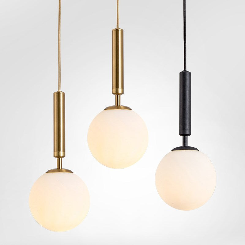 LED Glass Ball Chandelier - Indoor Lighting Fixture