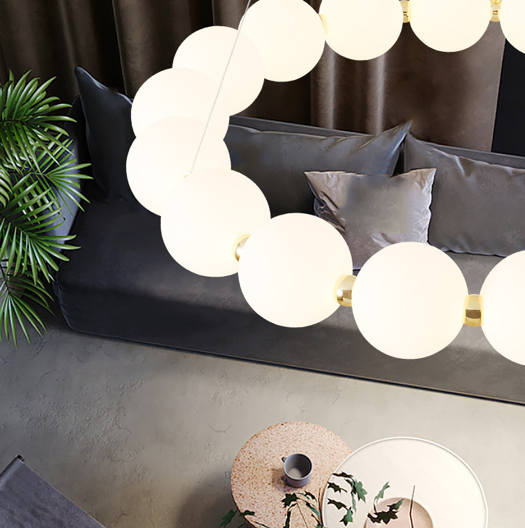 Luxury cream style chandelier