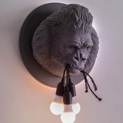 Nordic Resin King Kong Gorilla Wall Lamp