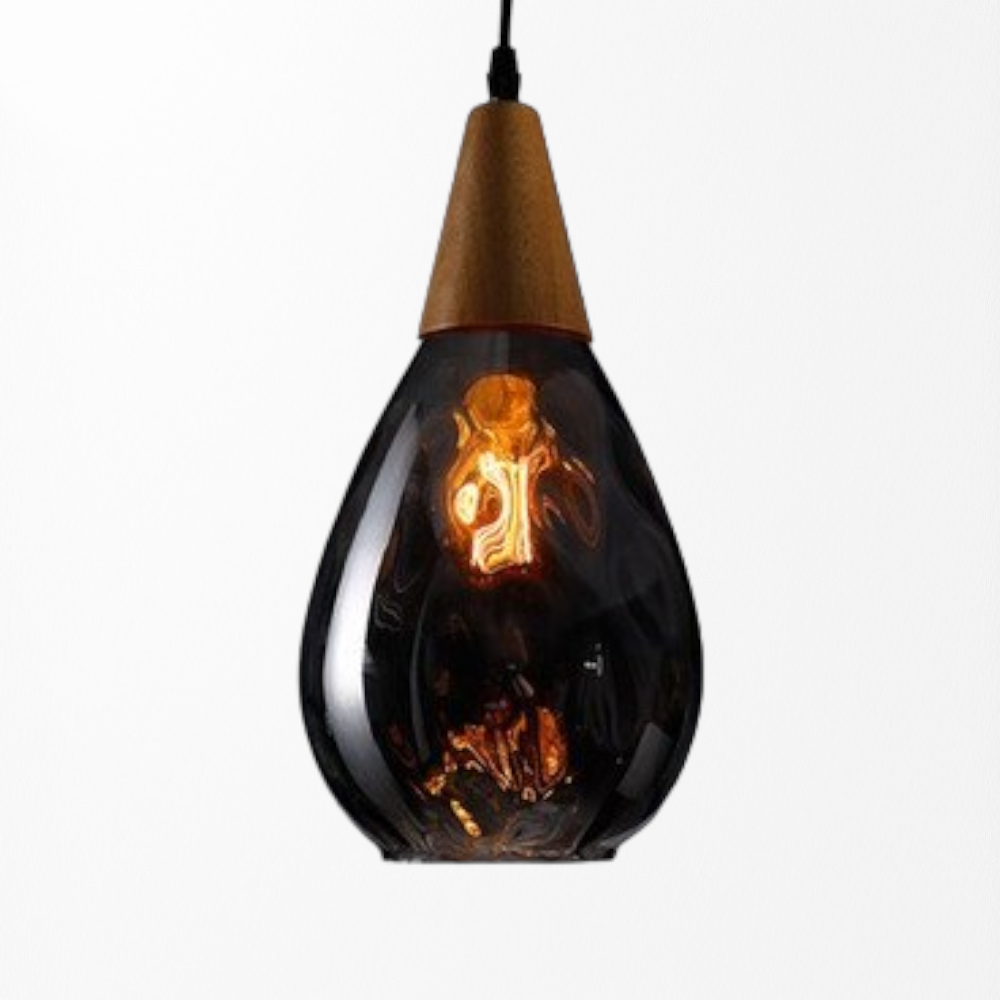 Modern Glass Water Drop Lampshade Pendant lamp
