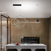 Contemporary Circular LED Ceiling Chandeliers