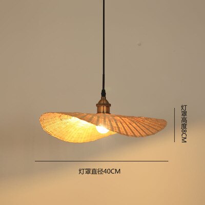 Handmade Bamboo Weaving Pendant Lamp