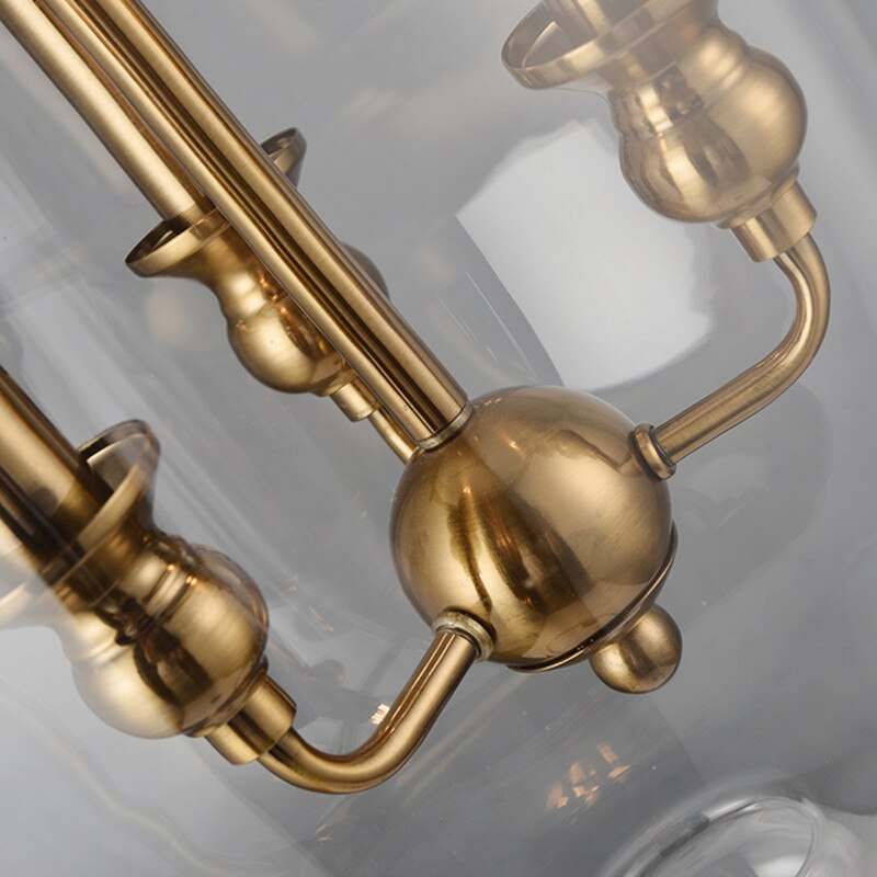 Loft Bar Candle Glass Pendant Lights