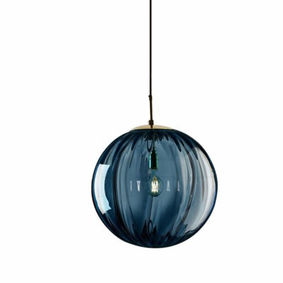 Glass Ball Colored Pendant Light