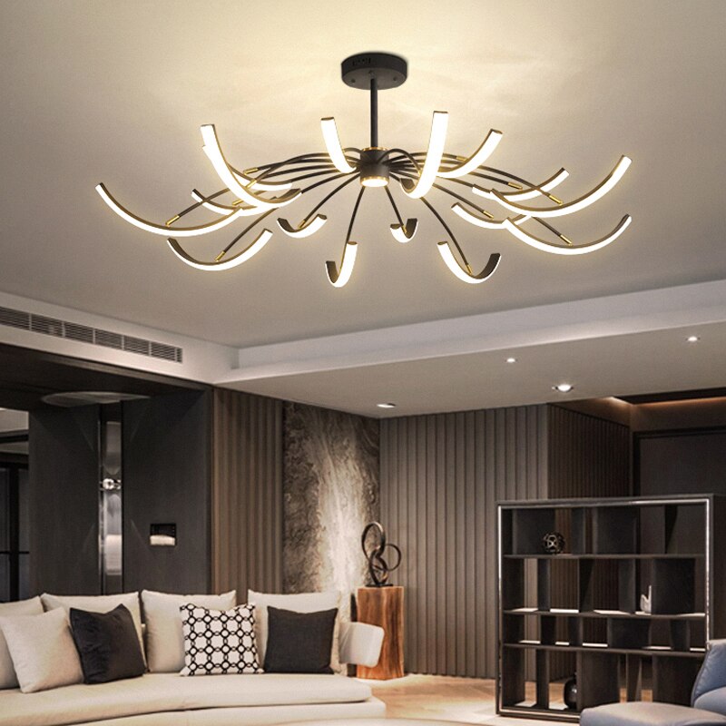 Modern Simple LED Design Suspension Chandelier Lights