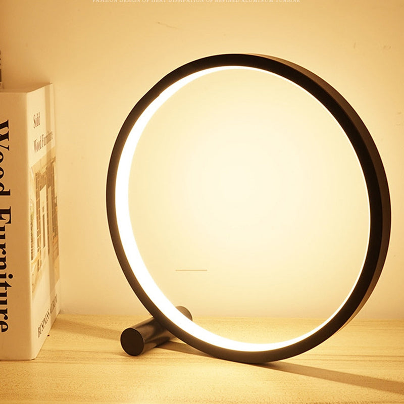 Acrylic Circular LED Table Lamp