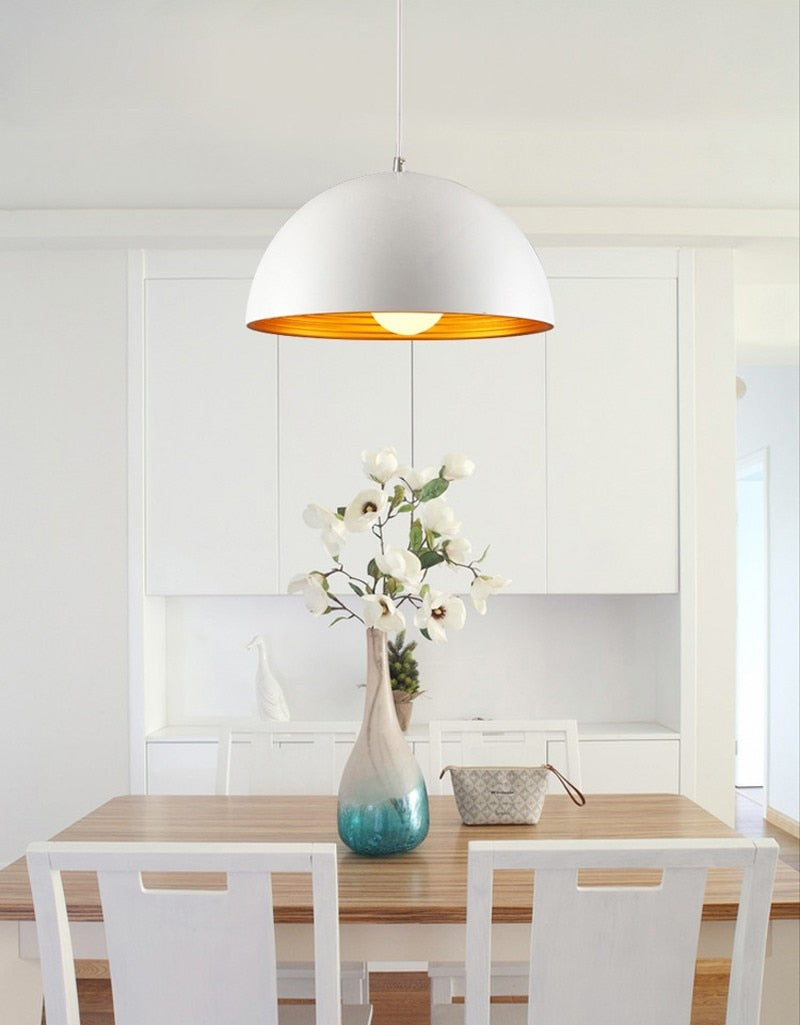 Nordic Vintage Dome Pendant Light