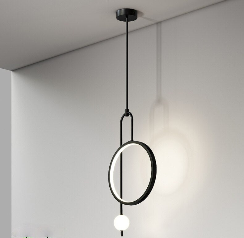 Modern Round Ring LED Pendant Lights