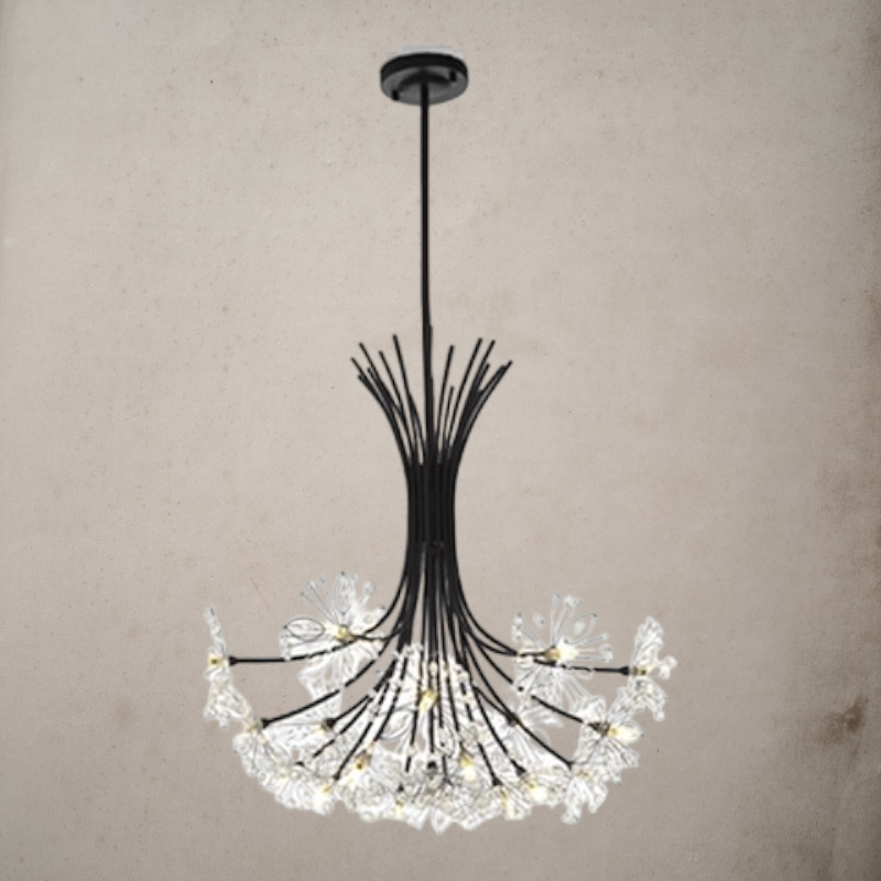 Modern Crystal Ceiling LED Chandelier Lamp