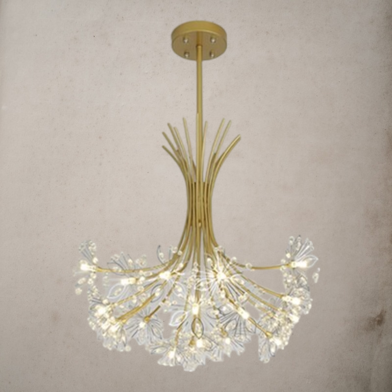 Modern Crystal Ceiling LED Chandelier Lamp